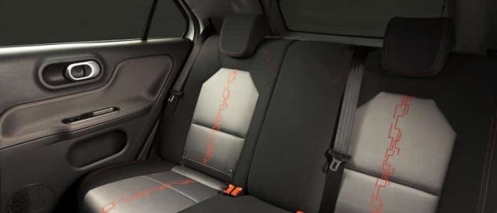 MG 3 interior seats