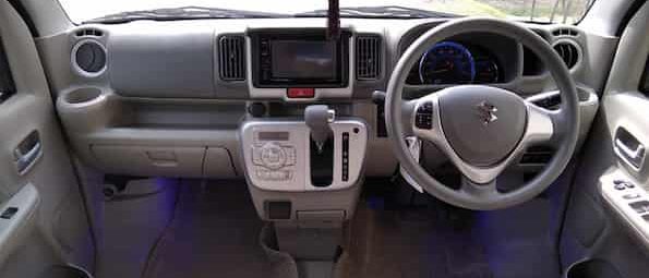 Suzuki every interiors dashboard