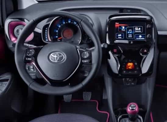 Toyota aygo interior
