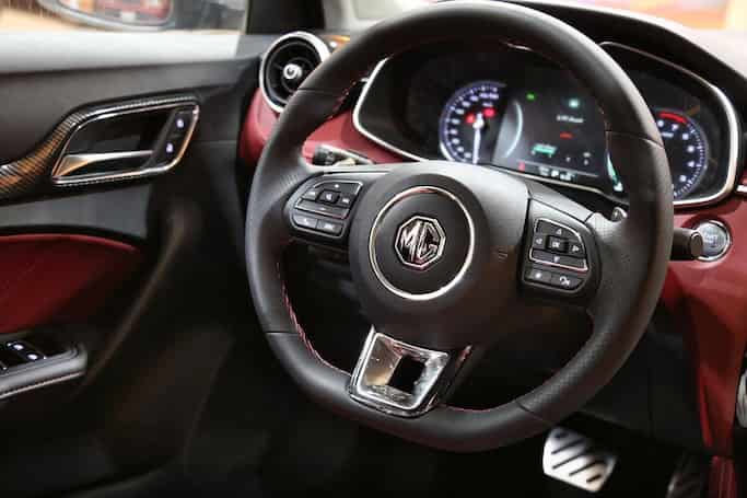 MG 6 Interior steering